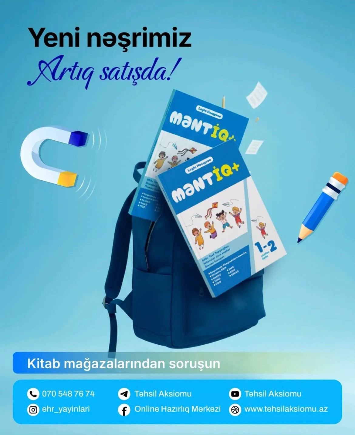 Məntiq+ (1-2-ci siniflər üçün)